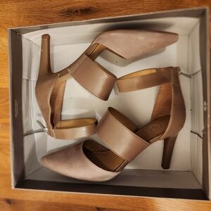 Franco Sarto Alysia Strappy Heels Size 6.5